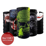 ULTIMUM X Outdoor Sports Face Shield Neck Scarf Head Wear Reversible Bandana's UV Mask